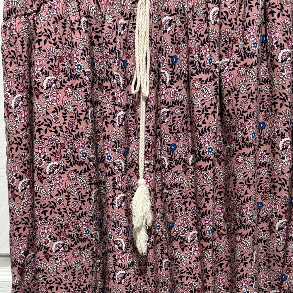 BloomChic Floral Maxi Dress - Pink and Purple - Picture 5 of 5